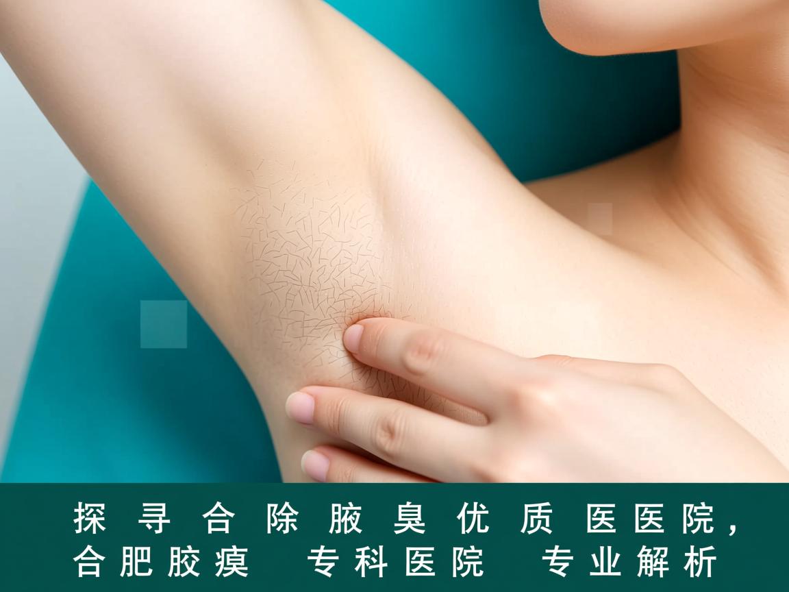 探寻合肥除腋臭优质医院，合肥腋臭专科医院专业解析