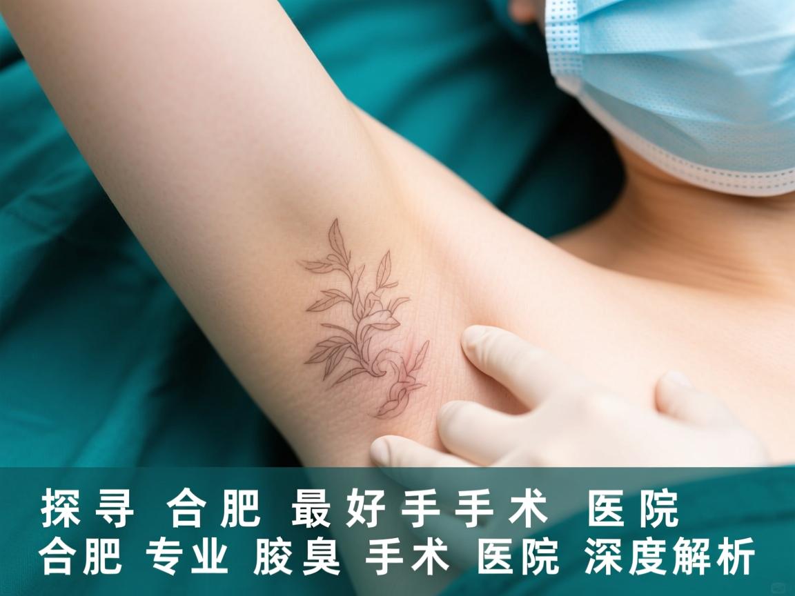 探寻合肥最好腋臭手术医院，合肥专业腋臭手术医院深度解析