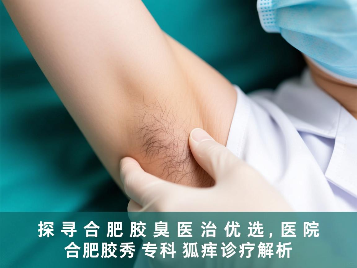 探寻合肥腋臭医治优选医院，合肥腋秀专科的狐臭诊疗解析
