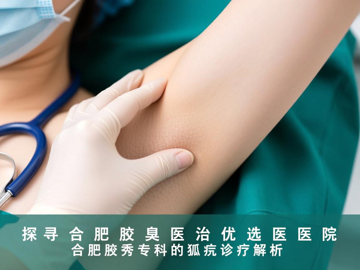 探寻合肥腋臭医治优选医院，合肥腋秀专科的狐臭诊疗解析