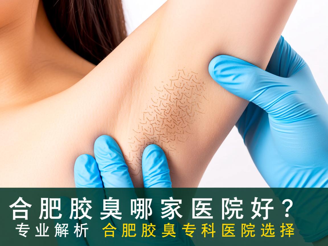 合肥看腋臭哪家医院好？专业解析合肥腋臭专科医院选择