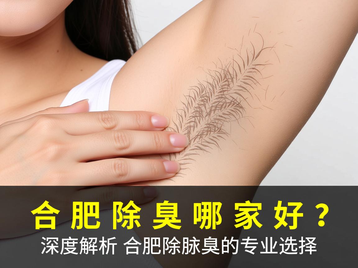 合肥除腋臭哪家好？深度解析合肥除腋臭的专业选择