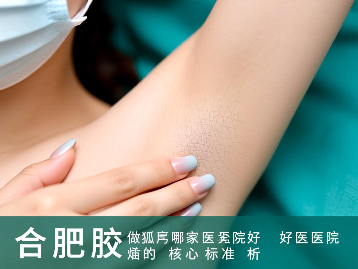 合肥腋秀解析，合肥做狐臭哪家医院好，好医院的核心标准解析