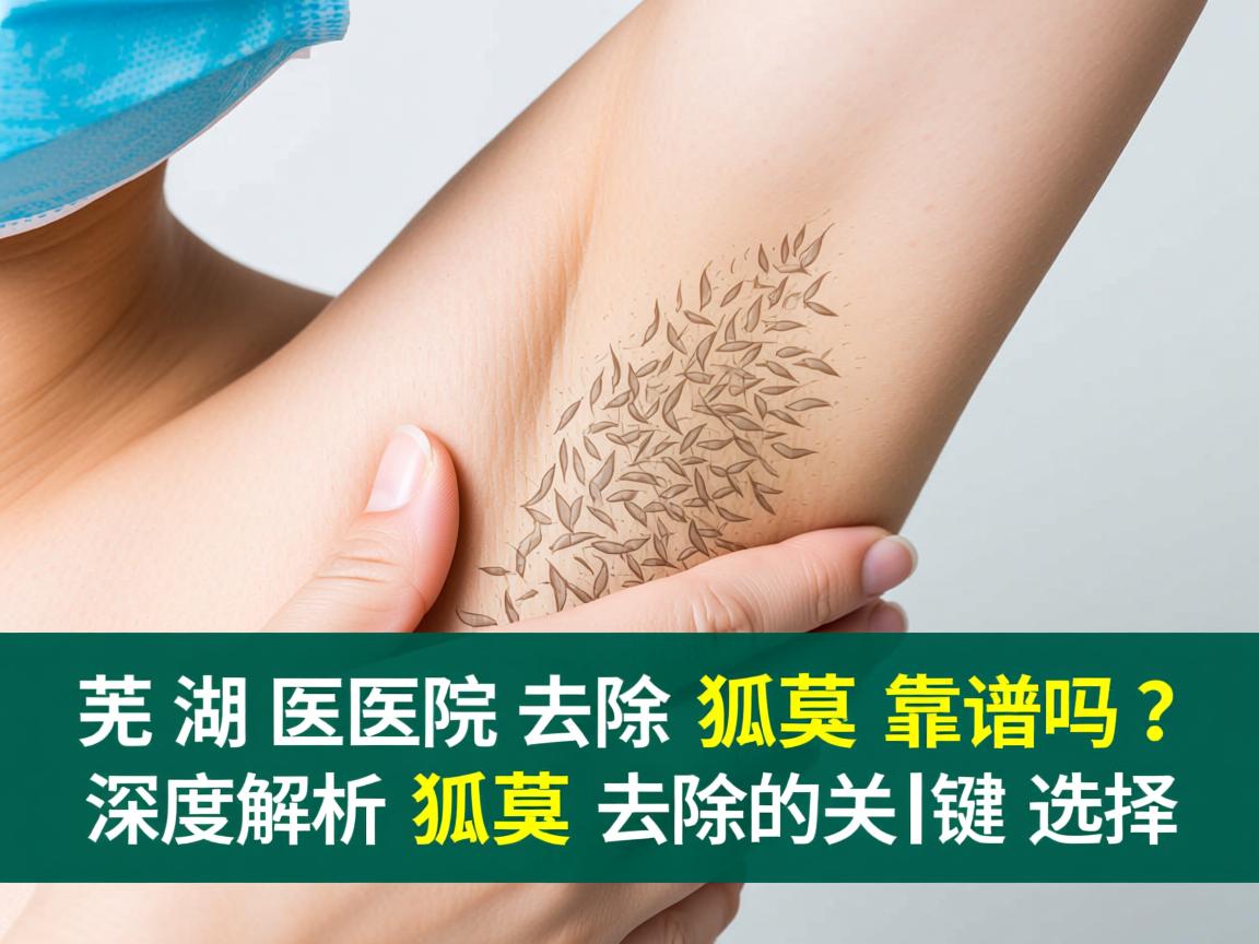 芜湖医院去除狐臭靠谱吗？深度解析狐臭去除的关键选择