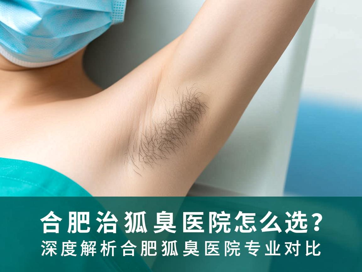 合肥治狐臭医院怎么选？深度解析合肥狐臭医院专业对比