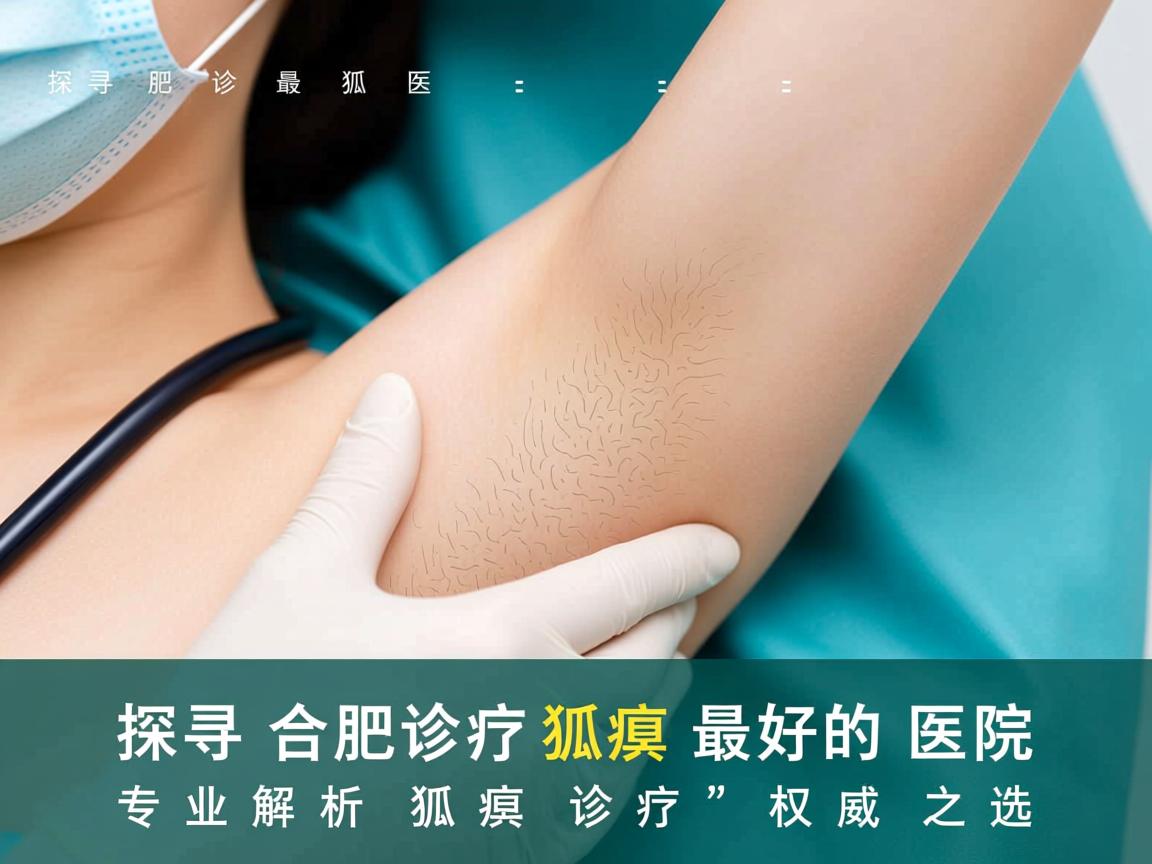 探寻合肥诊疗狐臭最好的医院，专业解析狐臭诊疗的权威之选