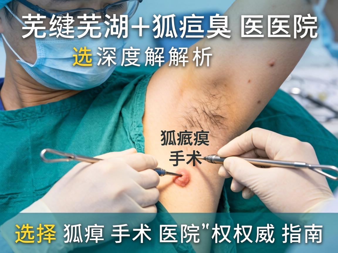 芜湖狐臭手术医院深度解析，选择狐臭手术医院的权威指南