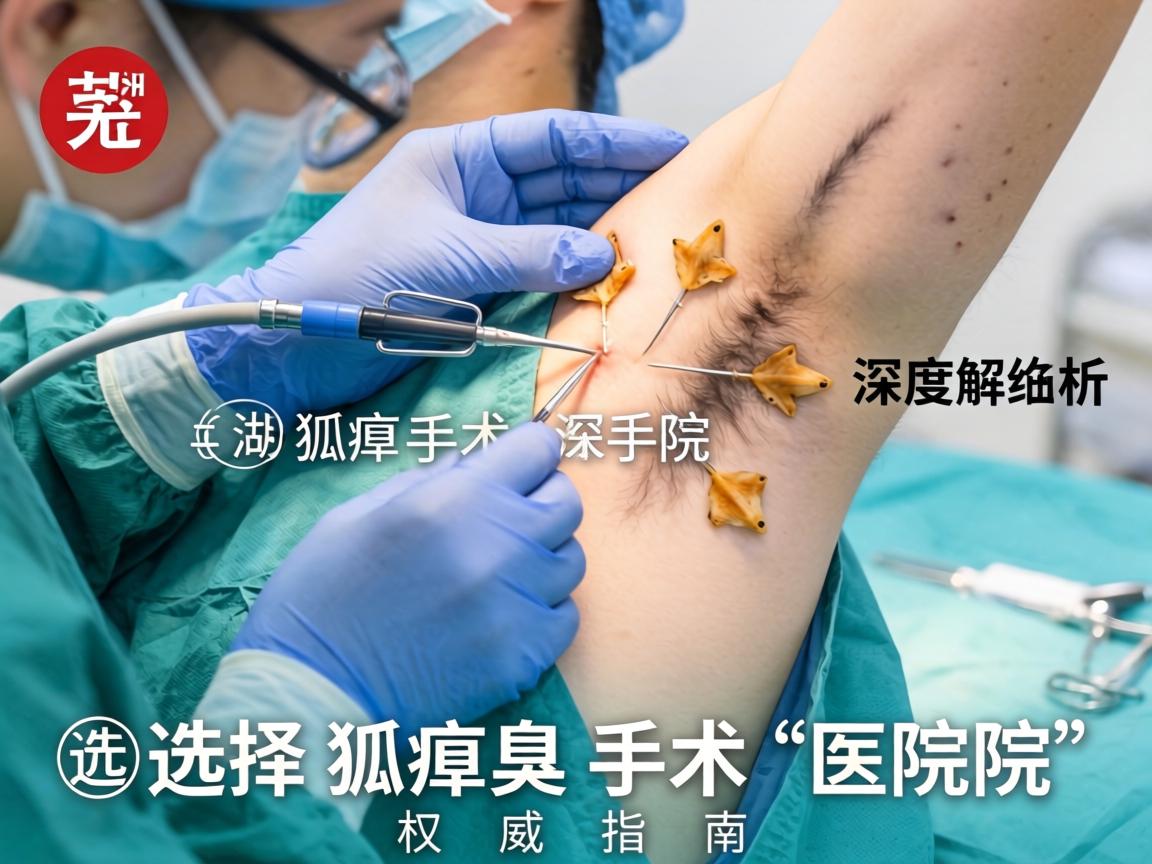 芜湖狐臭手术医院深度解析，选择狐臭手术医院的权威指南