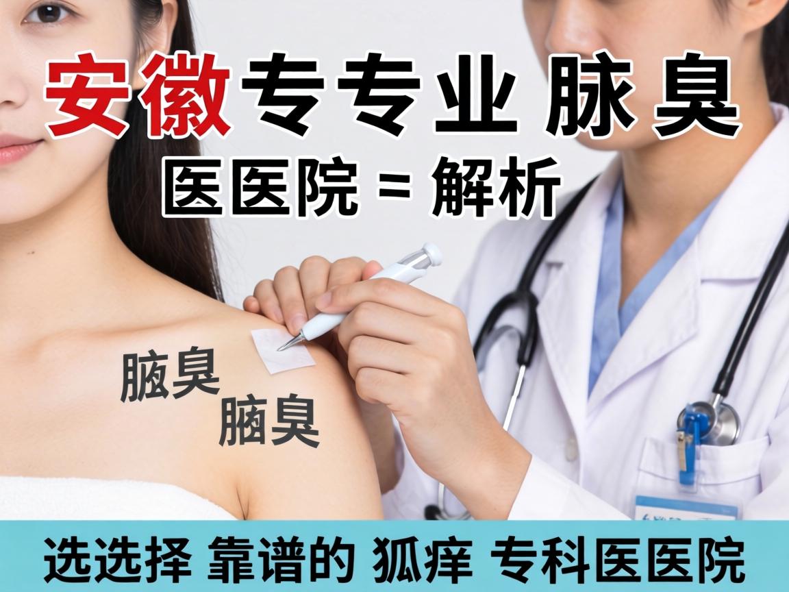 安徽专业腋臭医院解析，如何选择靠谱的狐臭专科医院