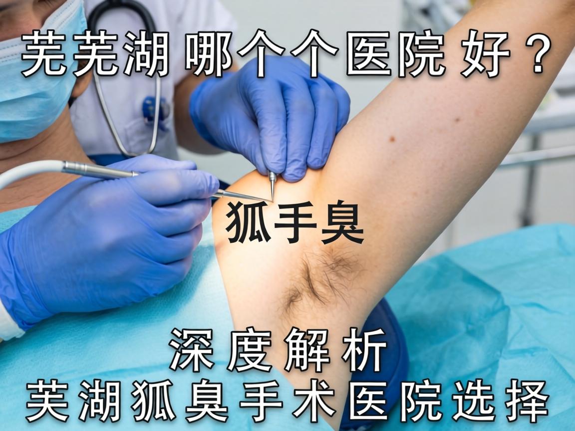 芜湖狐臭手术哪个医院好？深度解析芜湖狐臭手术医院选择