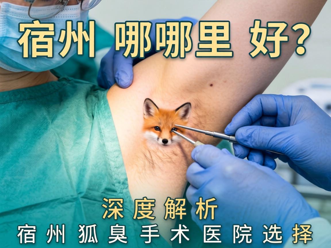 宿州狐臭手术哪里好？深度解析宿州狐臭手术医院选择
