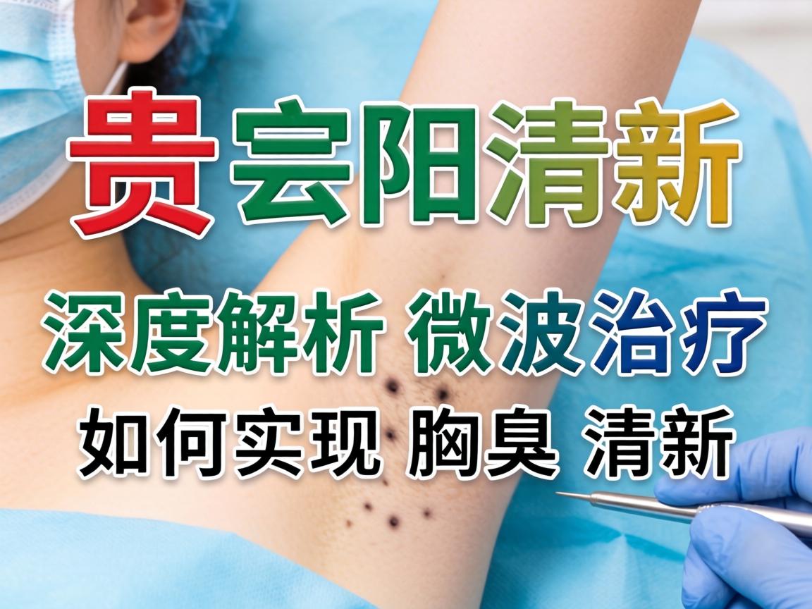 贵阳清新微波治疗，深度解析微波治疗如何实现腋臭清新