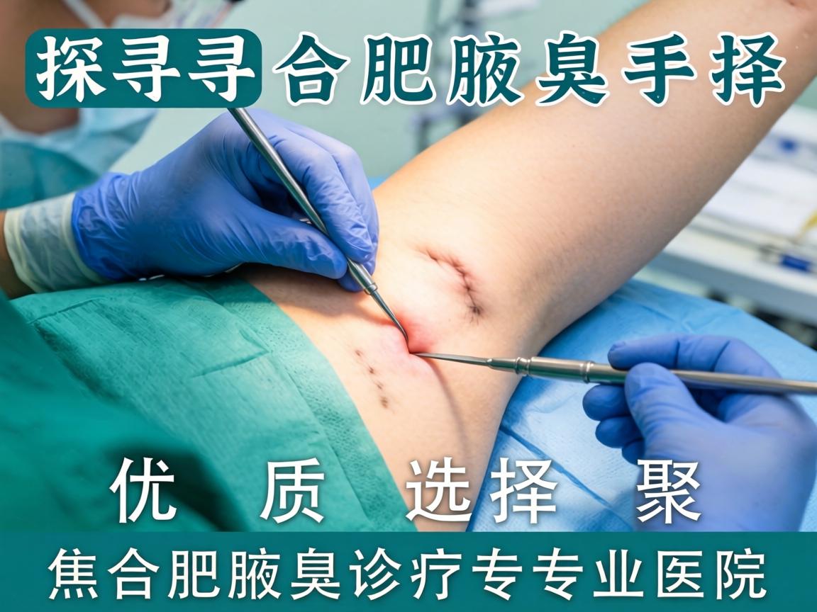 探寻合肥腋臭手术优质选择，聚焦合肥腋臭诊疗专业医院