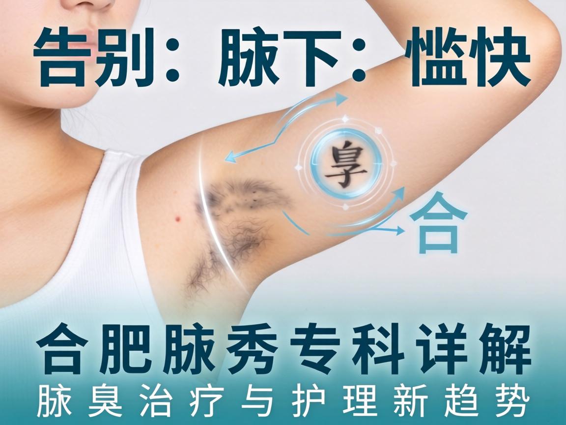 告别腋下尴尬，合肥腋秀专科详解腋臭治疗与护理新趋势