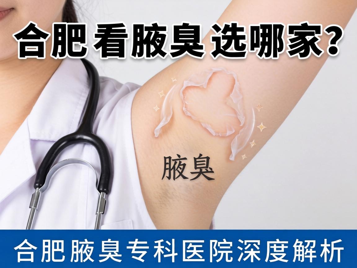 合肥看腋臭选哪家？合肥腋臭专科医院深度解析
