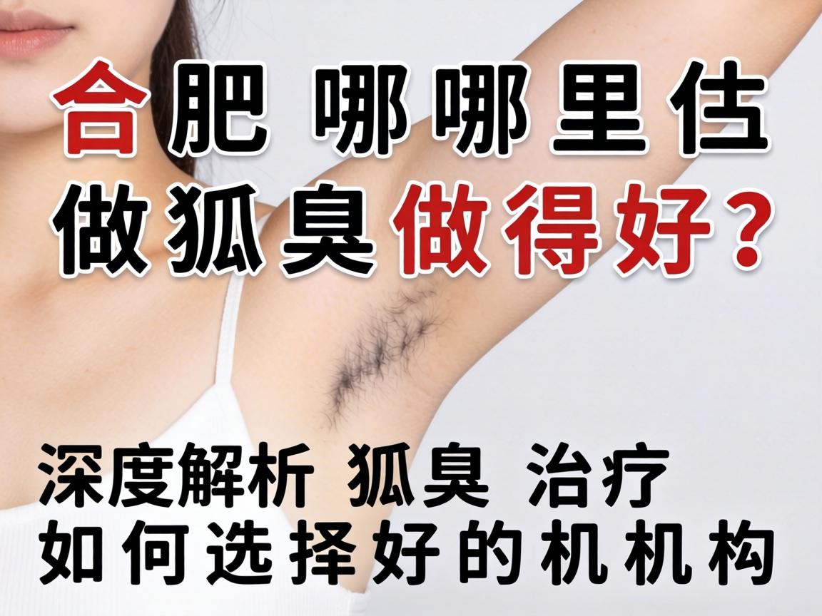 合肥哪里做狐臭做得好?深度解析狐臭治疗如何选择好的机构 合肥哪里做狐臭做得好?深度解析狐臭治疗如何选择好的机构