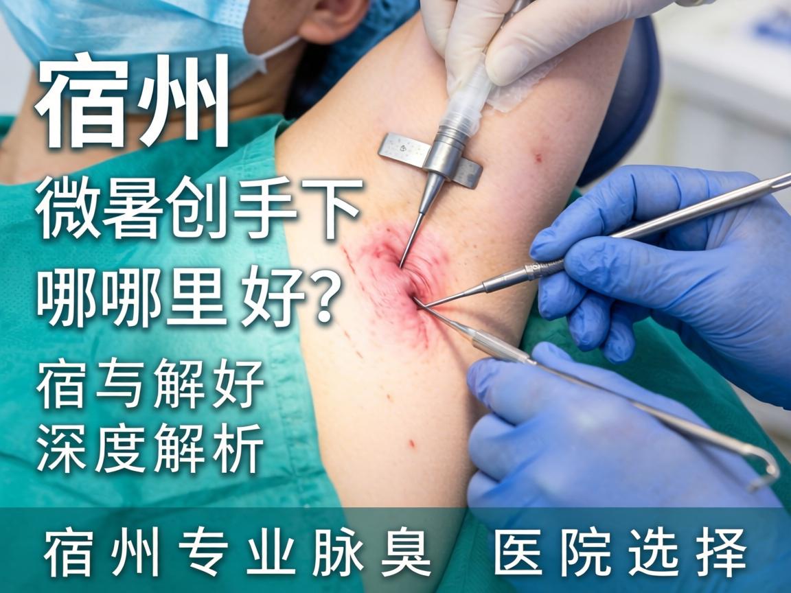 宿州腋下微创手术哪里好？深度解析宿州专业腋臭医院选择