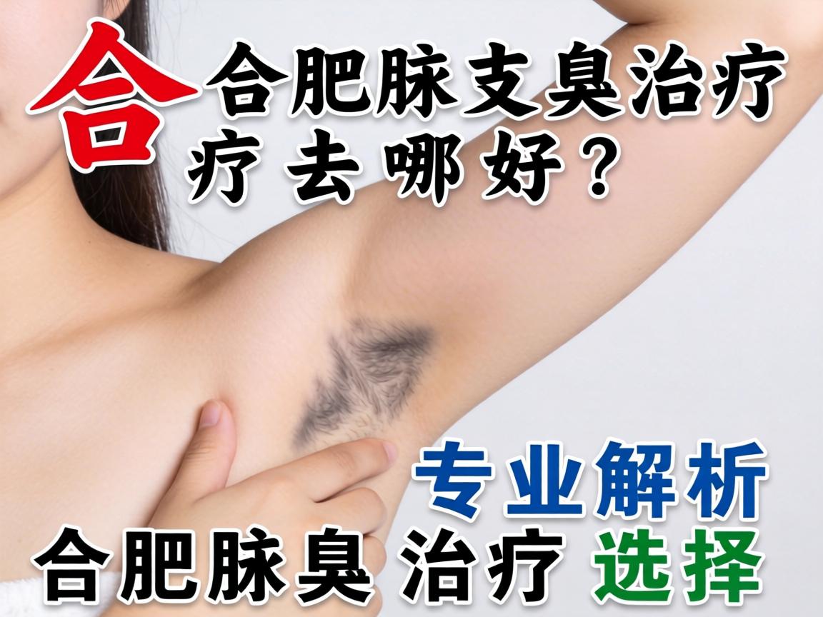 合肥腋臭治疗去哪好？专业解析合肥腋臭治疗选择