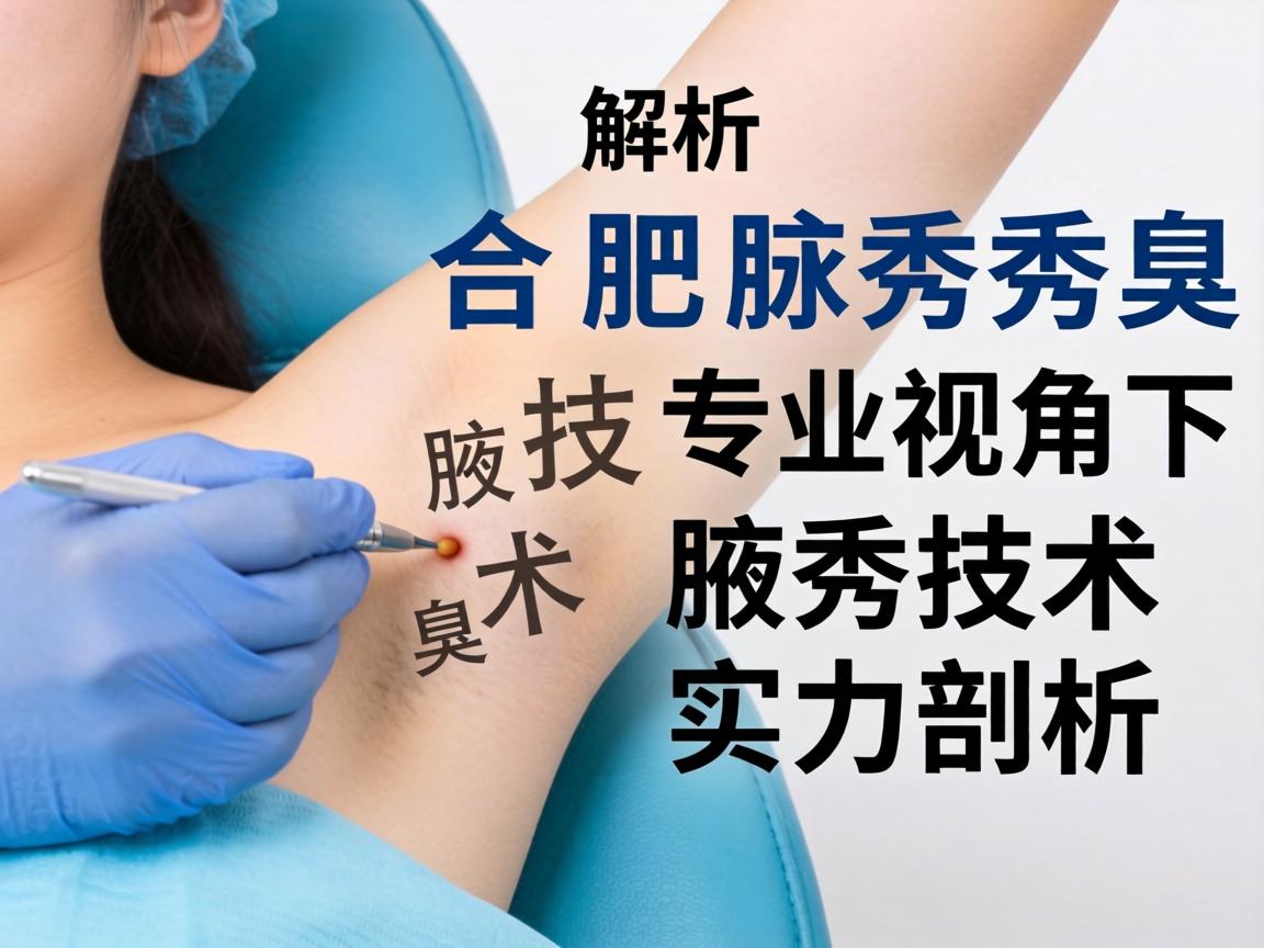 解析合肥腋秀腋臭技术，专业视角下的腋秀技术实力剖析