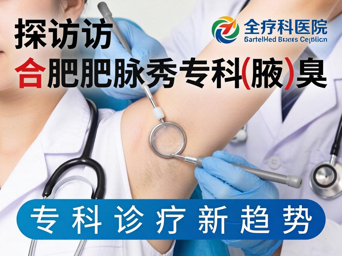 探访合肥腋秀专科医院，解析腋臭专科诊疗新趋势