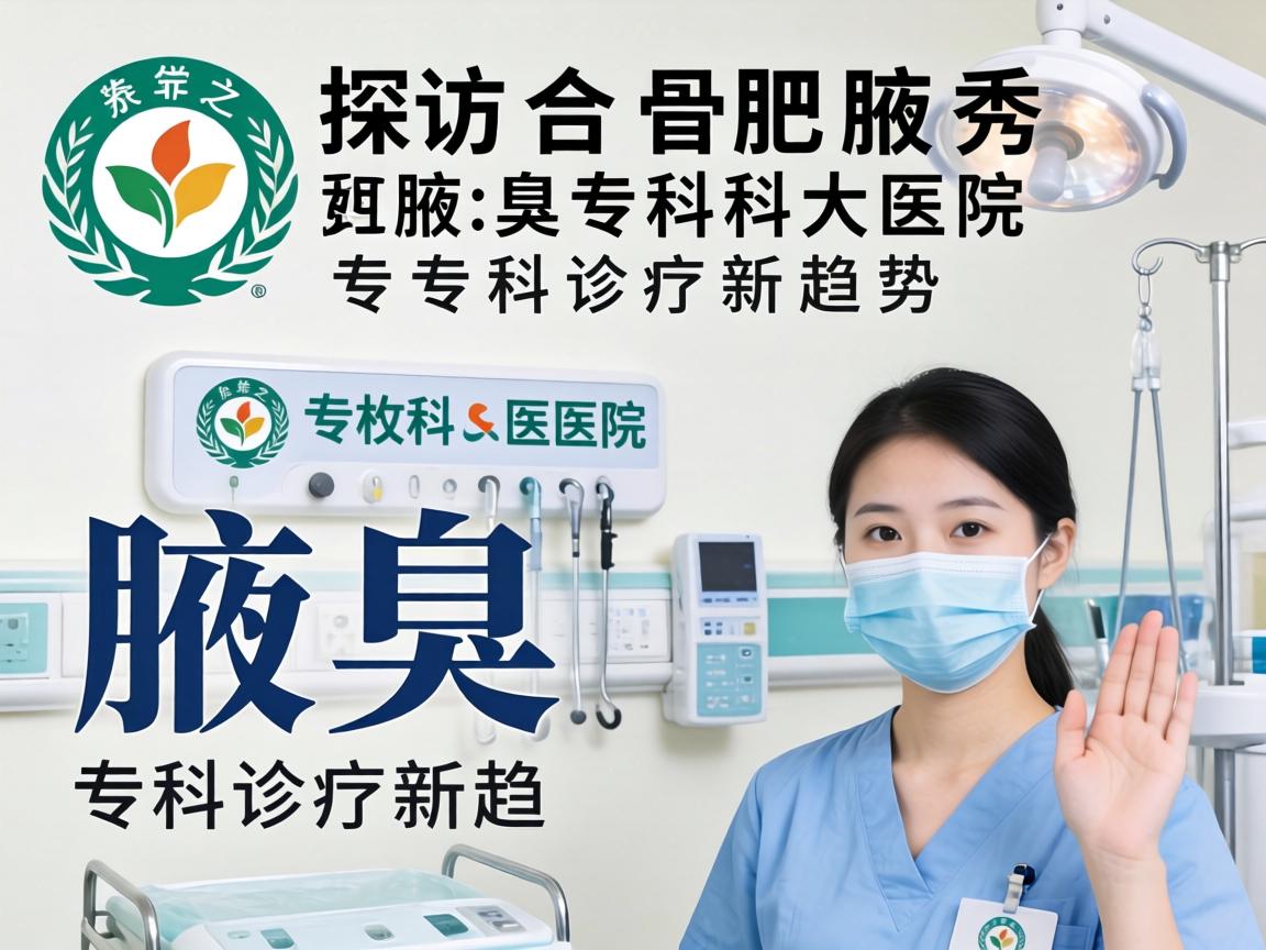 探访合肥腋秀专科医院，解析腋臭专科诊疗新趋势