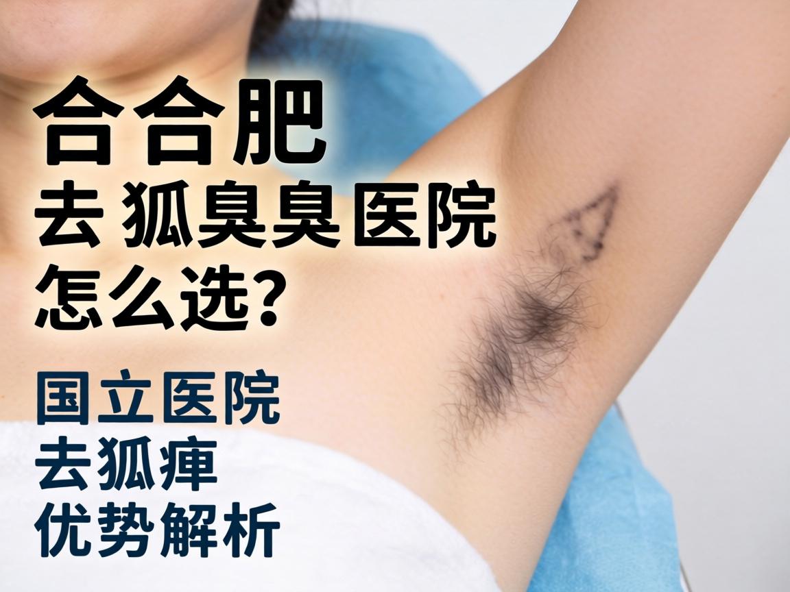 合肥去狐臭医院怎么选？国立医院去狐臭优势解析