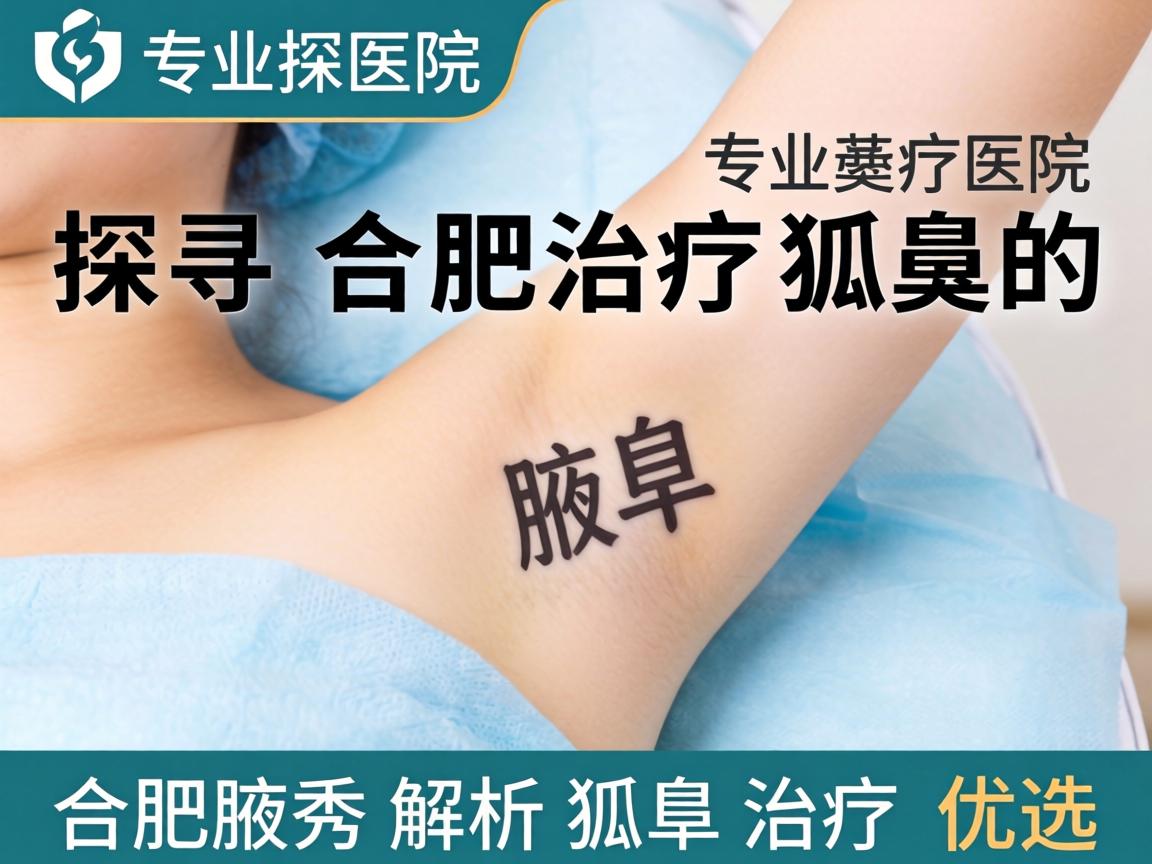 探寻合肥治疗狐臭的专业医院，合肥腋秀解析狐臭治疗优选