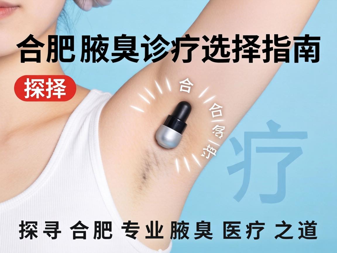 合肥腋臭诊疗选择指南，探寻合肥专业腋臭医疗之道