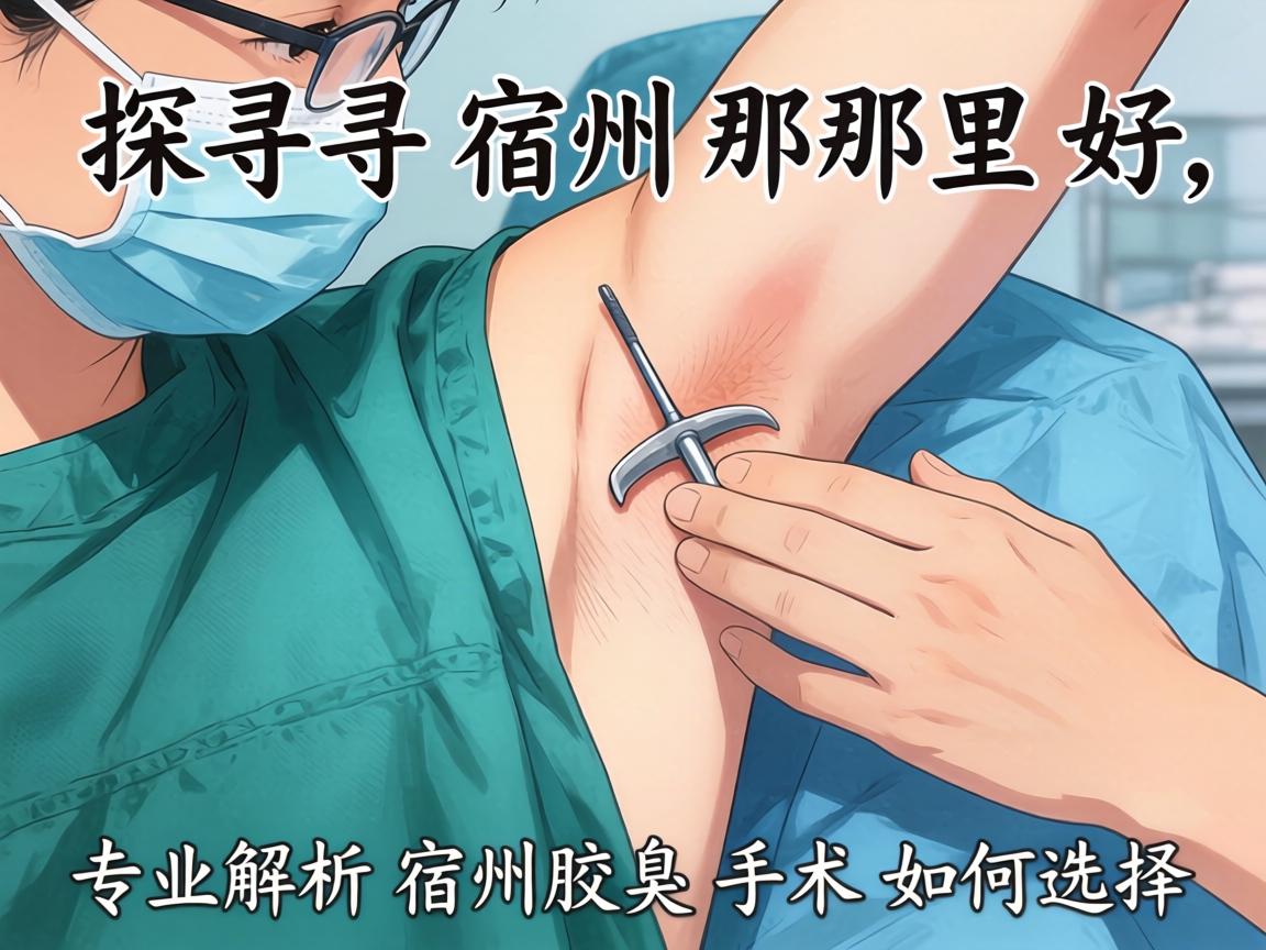 探寻宿州腋臭手术那里好，专业解析宿州腋臭手术如何选择