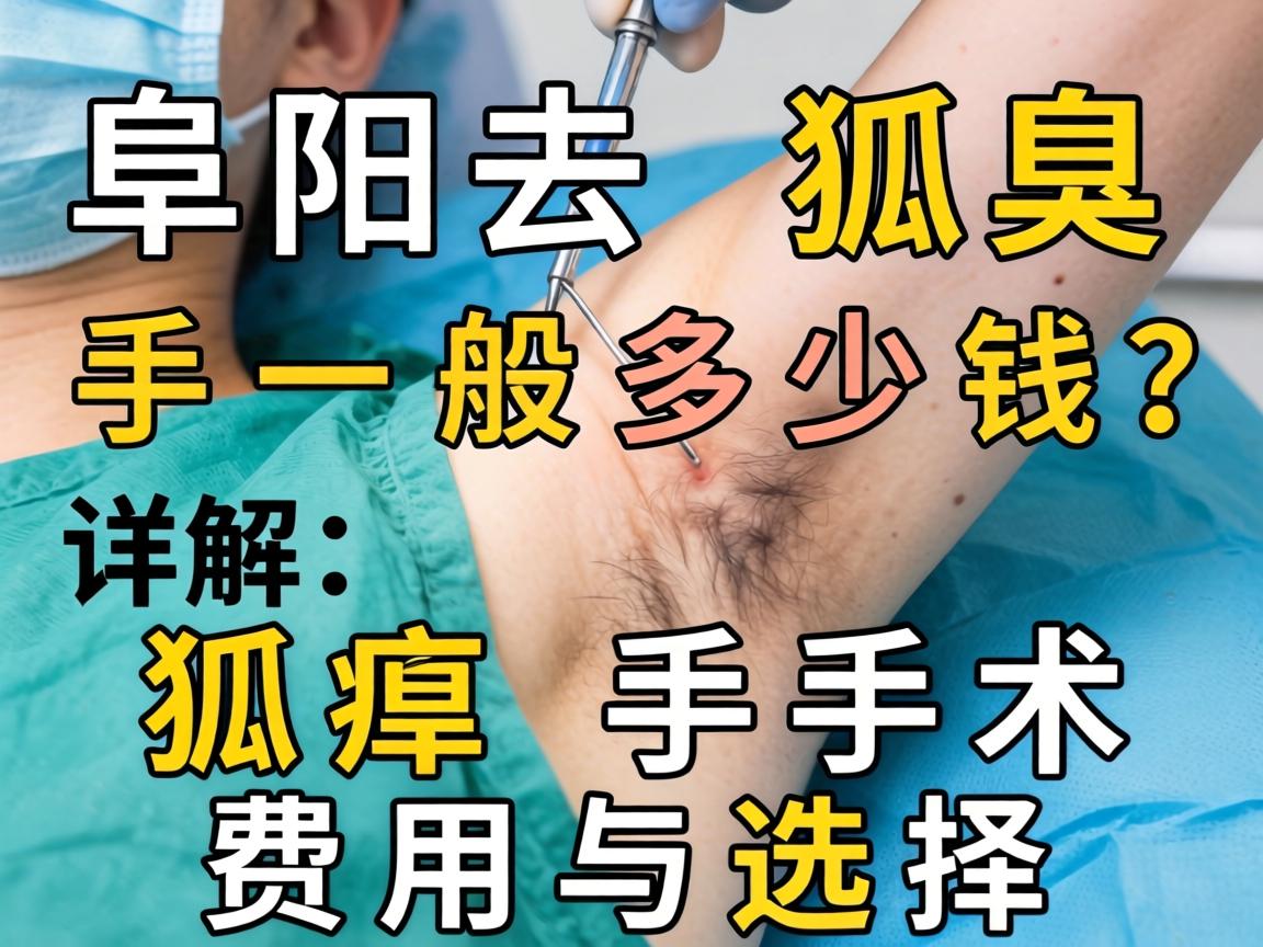 阜阳去狐臭手术一般多少钱?详解狐臭手术费用与选择 阜阳去狐臭手术一般多少钱?详解狐臭手术费用与选择