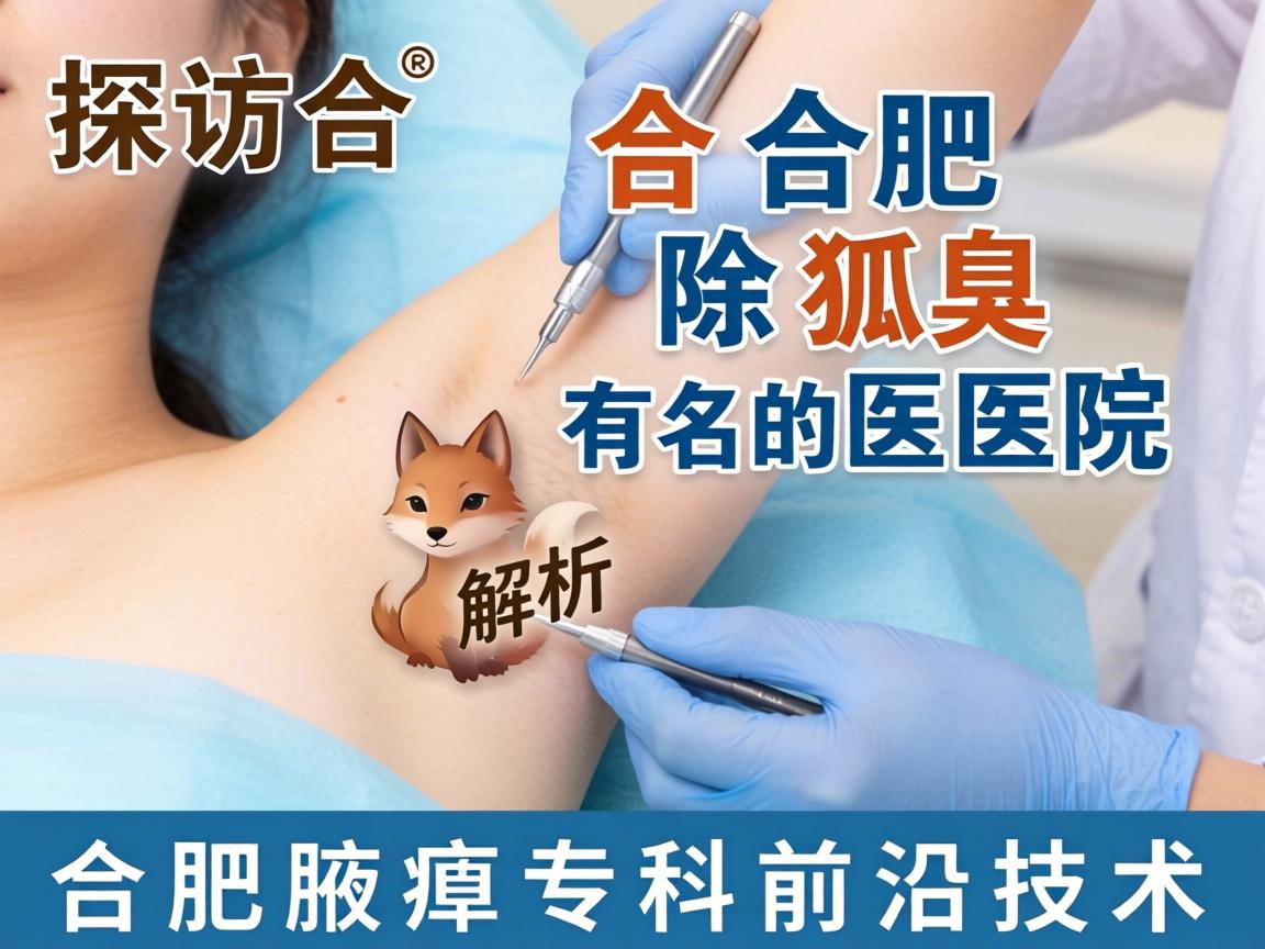 探访合肥除狐臭有名的医院,解析合肥腋臭专科前沿技术 探访合肥除狐臭有名的医院,解析合肥腋臭专科前沿技术