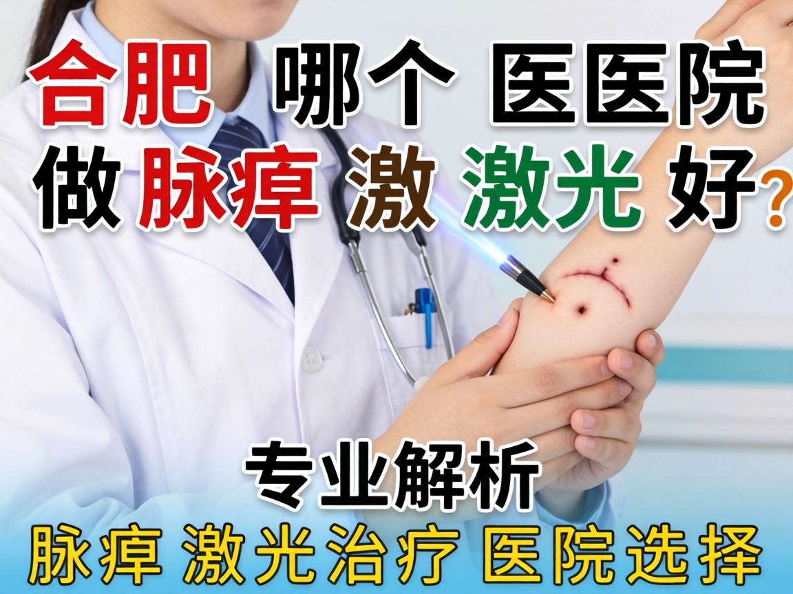 合肥哪个医院做腋臭激光好？专业解析腋臭激光治疗医院选择