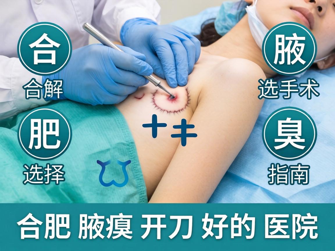 合肥腋臭手术选择指南,详解合肥腋臭开刀好的医院 合肥腋臭手术选择指南,详解合肥腋臭开刀好的医院