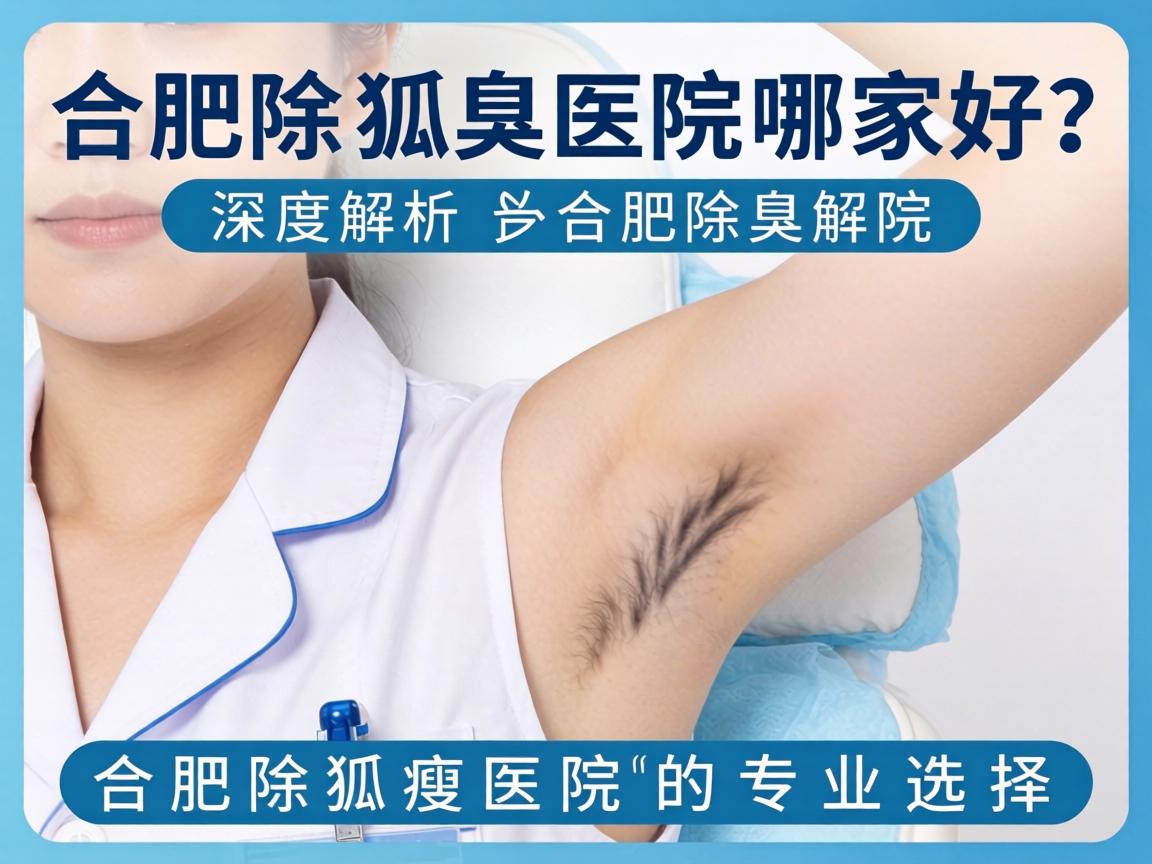 合肥除狐臭医院哪家好？深度解析合肥除狐臭医院的专业选择