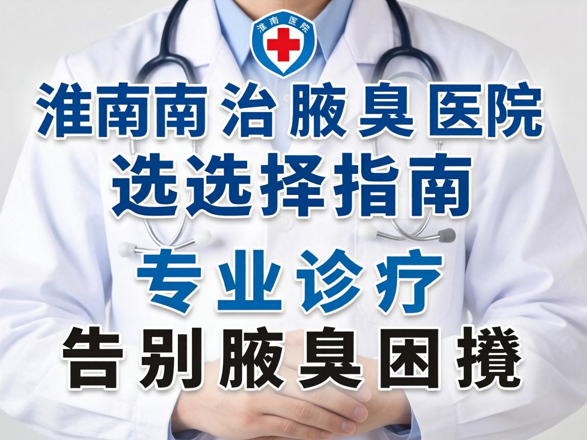 淮南治腋臭医院选择指南，专业诊疗告别腋臭困扰