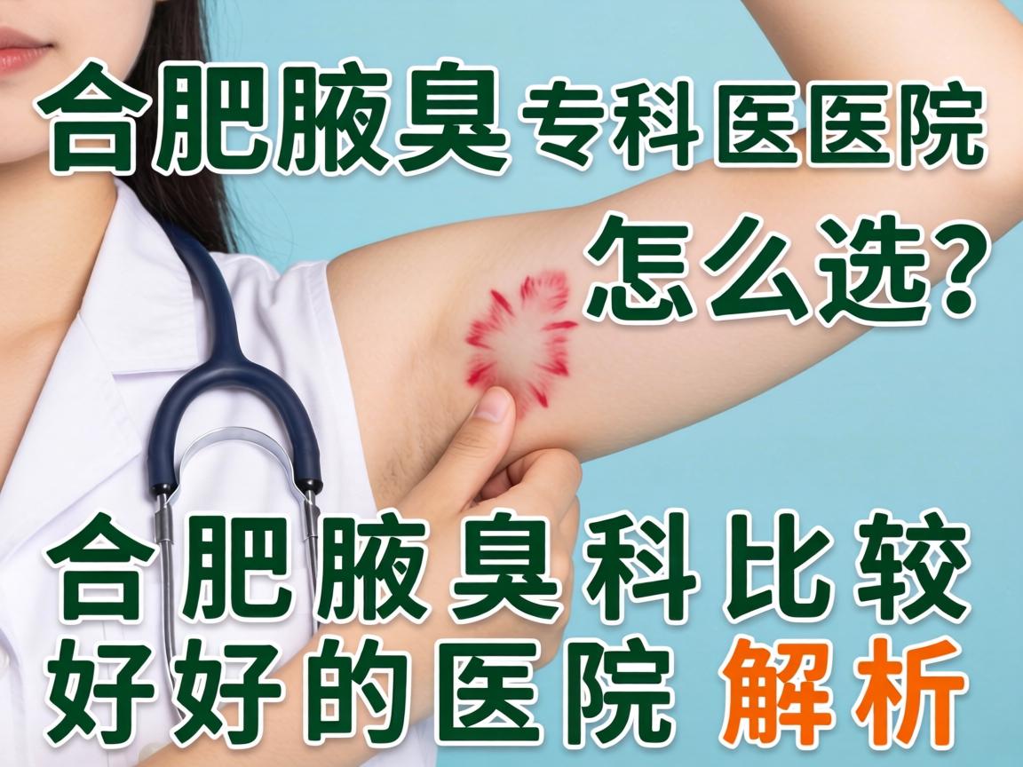 合肥腋臭专科医院怎么选?合肥腋臭科比较好的医院解析 合肥腋臭专科医院怎么选?合肥腋臭科比较好的医院解析
