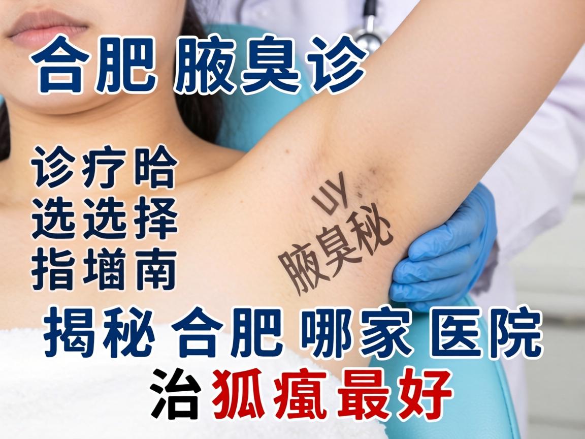 合肥腋臭诊疗选择指南,揭秘合肥哪家医院治狐臭最好 合肥腋臭诊疗选择指南,揭秘合肥哪家医院治狐臭最好