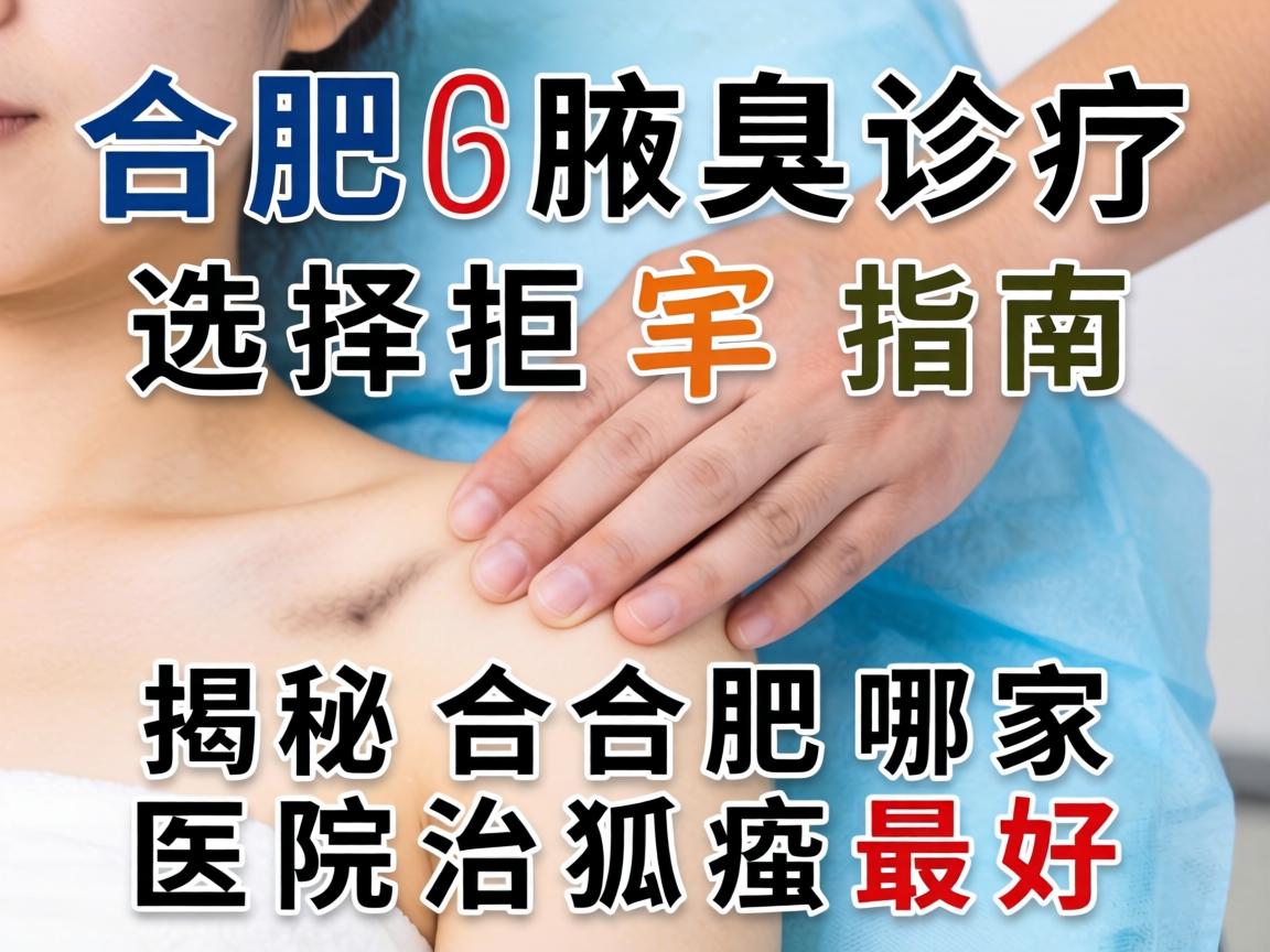 合肥腋臭诊疗选择指南,揭秘合肥哪家医院治狐臭最好 合肥腋臭诊疗选择指南,揭秘合肥哪家医院治狐臭最好