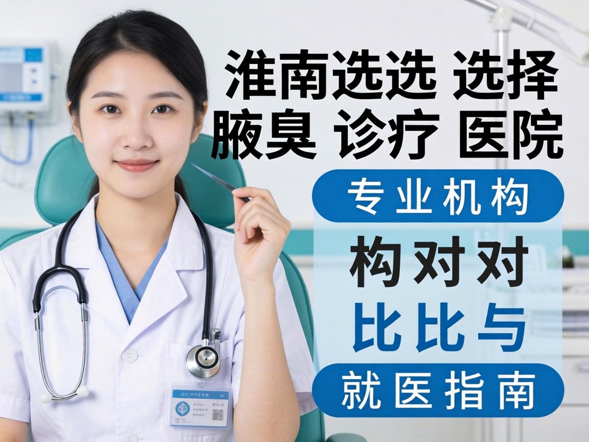 淮南选择腋臭诊疗医院，专业机构对比与就医指南