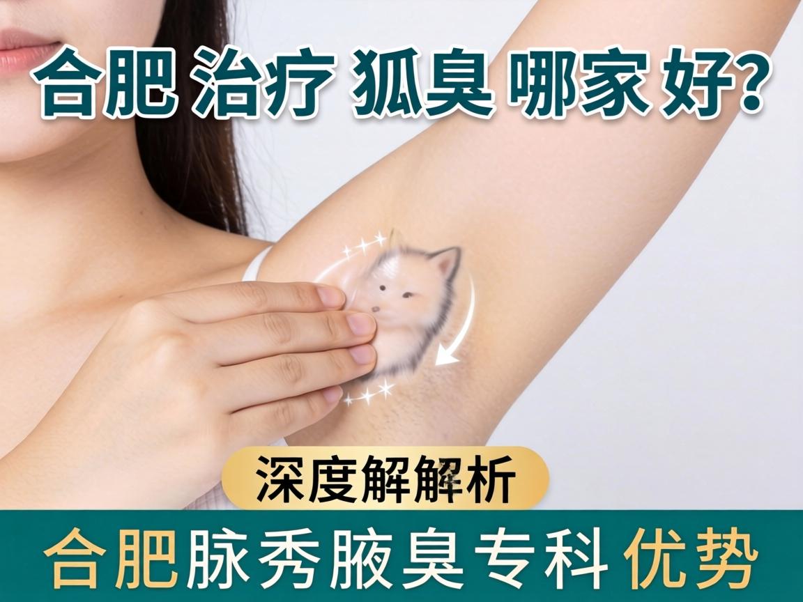 合肥治疗狐臭哪家好？深度解析合肥腋秀腋臭专科优势