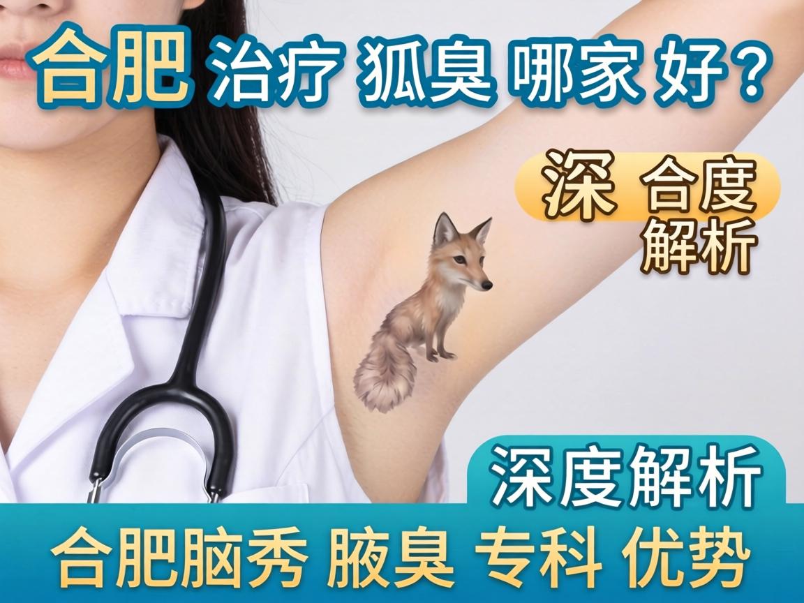 合肥治疗狐臭哪家好？深度解析合肥腋秀腋臭专科优势