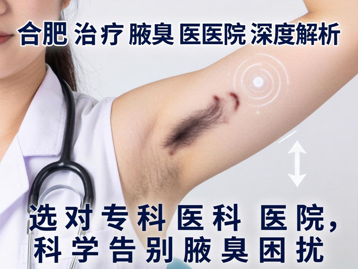 合肥治疗腋臭医院深度解析，选对专科医院，科学告别腋臭困扰