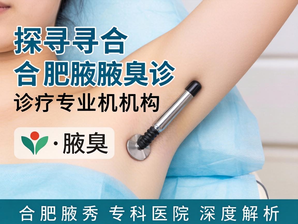 探寻合肥腋臭诊疗专业机构，合肥腋秀专科医院深度解析