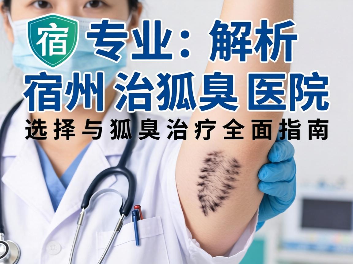 专业解析，宿州治狐臭医院选择与狐臭治疗全面指南