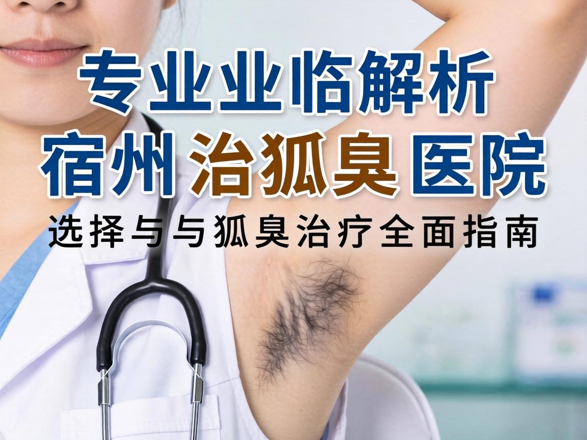 专业解析，宿州治狐臭医院选择与狐臭治疗全面指南