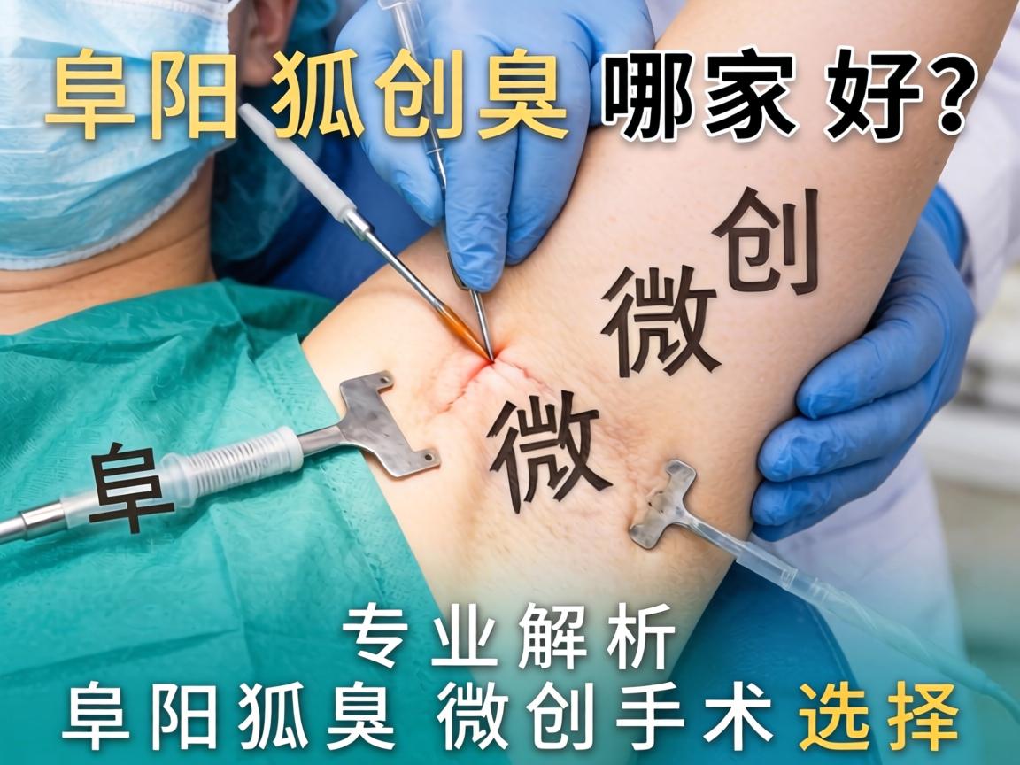 阜阳狐臭微创手术哪家好？专业解析阜阳狐臭微创手术选择