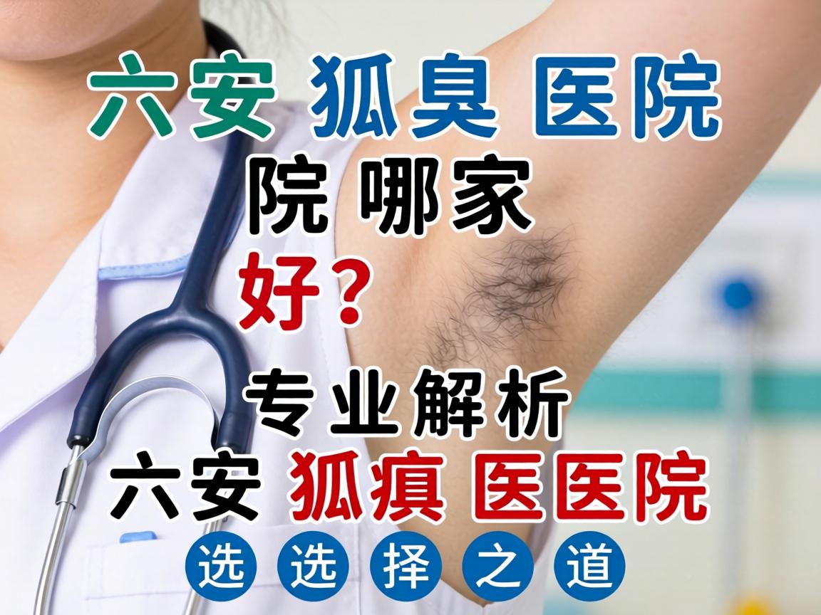 六安狐臭医院哪家好？专业解析六安狐臭医院选择之道
