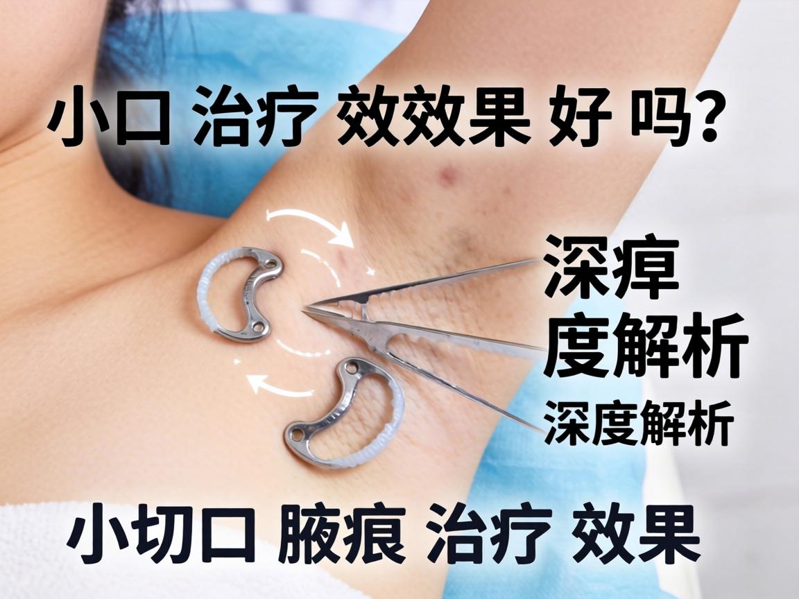 小切口治疗腋臭效果好吗？深度解析小切口腋臭治疗效果
