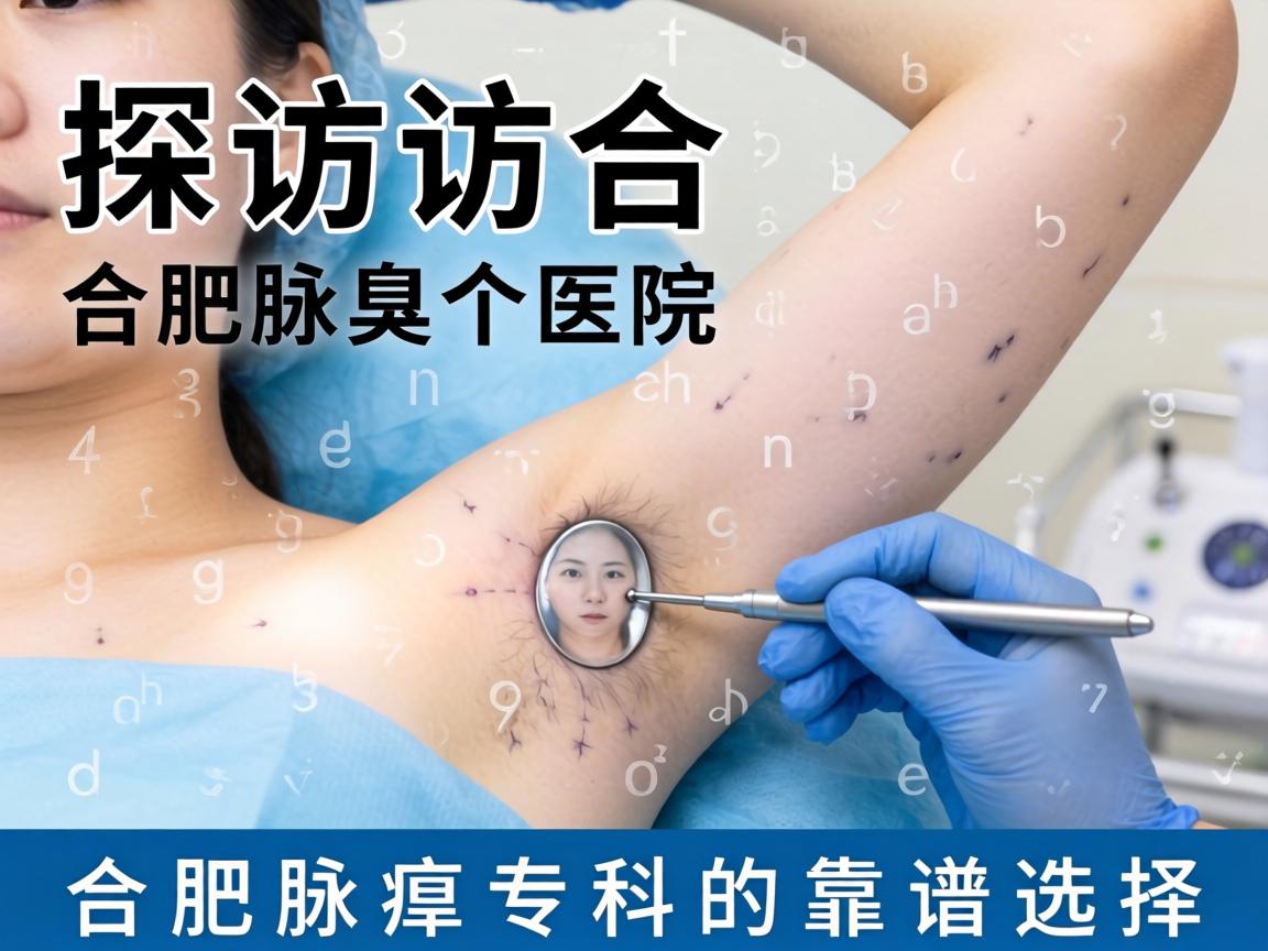 探访合肥腋臭医院，详解合肥腋臭专科的靠谱选择