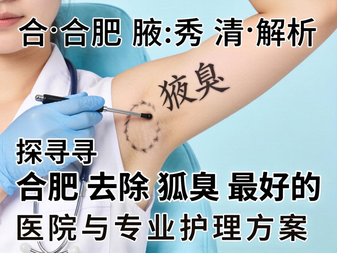 合肥腋秀解析，探寻合肥去除狐臭最好的医院与专业护理方案
